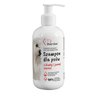 OVER ZOO Shampoo für Hunde mit weißem und hellem Fell 250 ml