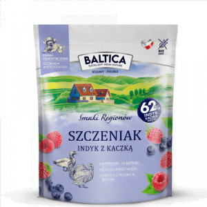 BALTICA Szczeniak Indyk z kaczką 1kg