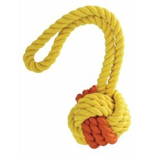 HIPHOP Schlepper mit geflochtenem Ball aus Gummi und Baumwolle 6.5/24cm