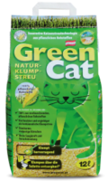 GREEN CAT Naturalny zbożowy żwirek zbrylający dla kotów 12 litrów