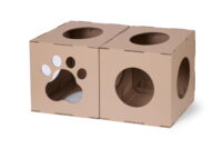 Carton+pets Twins zwei Module aus Karton