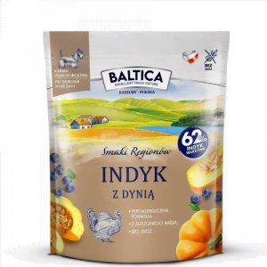 BALTICA Indyk z dynią 1kg XS/S
