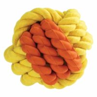 HIPHOP Geflochtener Gummi- und Watteball 6cm