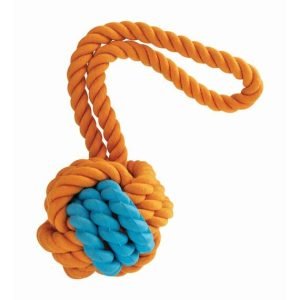 HIPHOP Schlepper mit geflochtenem Ball aus Gummi und Baumwolle 8.5/29cm