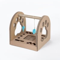 Carton+pets Fun Park Ballspielzeug und Kratzbaum aus Pappe