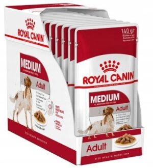 ROYAL CANIN Medium Adult 10x140g Nassfutter für Hunde