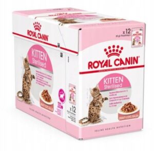 ROYAL CANIN Kitten Sterilised Gravy 12x85g Nassfutter in Sauce für Kätzchen