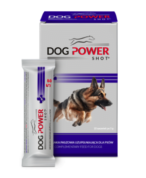 DOG POWER SHOT 10 x 5 g Sirup zur Energieversorgung und Muskelregeneration bei Hunden