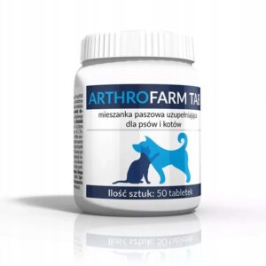 ARTHROFARM 50 Tabletten für Hunde- und Katzengelenke Knorpelregeneration