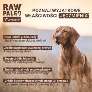 RAW PALEO Trockenfutter mit Lammfleisch für ausgewachsene Hunde 2kg – Bild 3