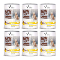RAW PALEO mokra karma dla psów dorosłych indyk 6x400g