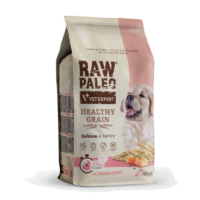 RAW PALEO Trockenfutter mit Lachs für Welpen 2kg