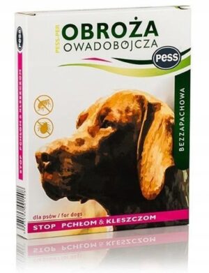 PESS Parasitenhalsband für Hunde geruchlos 75cm