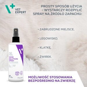 VET EXPERT Tiergeruchsbeseitiger 250ml Geruchsneutralisator – Bild 4