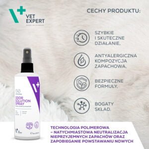 VET EXPERT Tiergeruchsbeseitiger 250ml Geruchsneutralisator – Bild 5