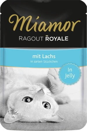 Miamor Ragout Royale in Gelee Lachs 100g in Gelee