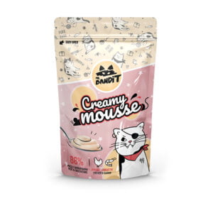 MR. BANDIT Creamy mousse kurczak i krewetki dla kota 60g