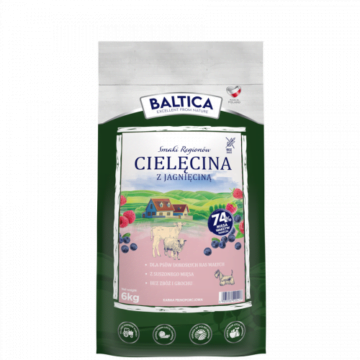 BALTICA cielęcina z jagnięciną dla małych ras 6kg