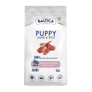 BALTICA Jagnięcina i ryż szczenięta wszystkie rasy 6kg