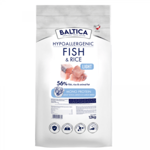 BALTICA Adult Fisch&Reis Light L/XL 12kg
