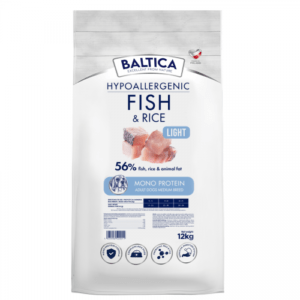BALTICA Adult Fisch&Reis Light M/L 12kg