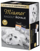 Miamor Ragout Royale Kitten in Gelee 12x100g Geflügel und Rindfleisch in Gelee
