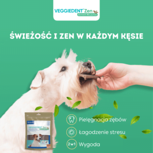 VIRBAC Veggiedent Zen M Kauartikel für Hunde 10-30kg – Bild 2