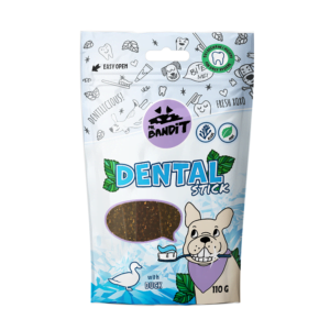 MR. BANDIT Dental Sticks z kaczką przysmak dla psa 110g
