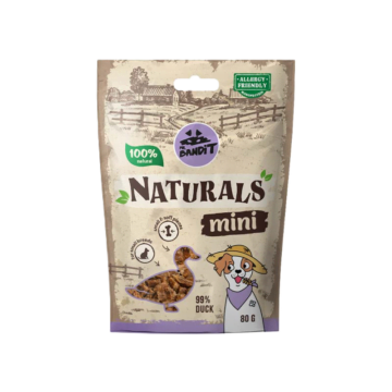 MR. BANDIT Naturals Mini Kaczka 80g dla małych ras
