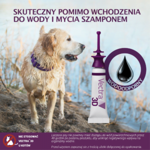 VECTRA 3D Solution für Hunde 4-10kg gegen Flöhe und Zecken – Bild 3