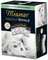 Miamor Ragout Royale in Gelee Gemischte Geschmacksrichtungen 12x100g in Sauce