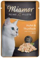 Miamor Hühner- und Thunfischfilets in Gelee 100g