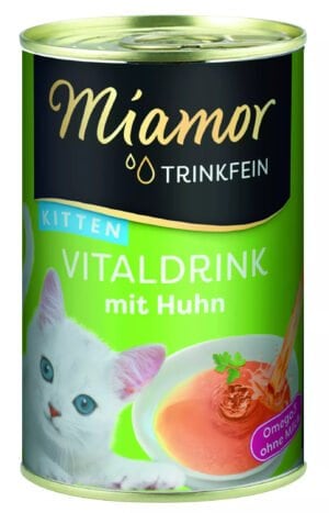 Miamor Vitaldrink Kitten mit Huhn 135 ml für Kätzchen