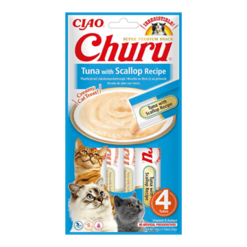 INABA CAT Churu tuńczyk z małżą