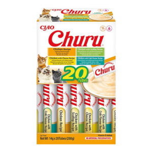 INABA CAT Churu mix z kurczakiem 20x14g