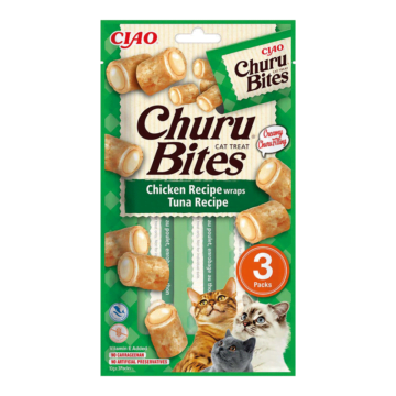 INABA CAT Churu Bites kurczak z tuńczykiem