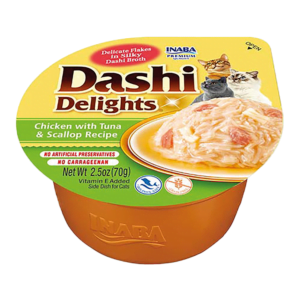 INABA CAT Dashi Delights kurczak tuńczyk i małża
