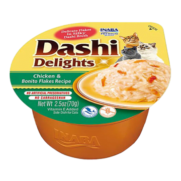 INABA CAT Dashi Delights kurczak płatki bonito