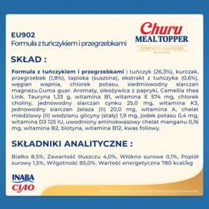 INABA CAT Meal Topper Thunfisch mit Muscheln 4x14g x12 – Bild 6