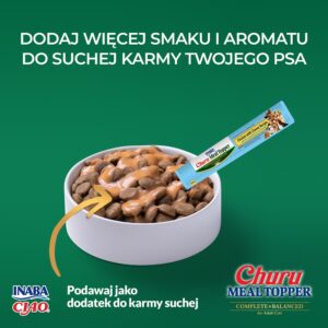INABA DOG Meal Topper Huhn mit Käse 4x14g – Bild 2