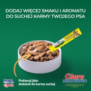 INABA DOG Meal Topper Huhn mit Kürbis 4x14g x12 – Bild 2