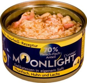 MOONLIGHT Dinner 4 Thunfisch, Huhn und Lachs 80g – Bild 2