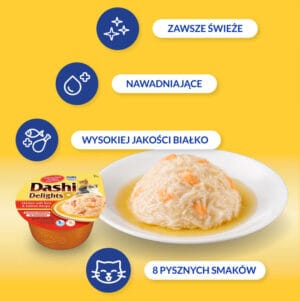 INABA CAT Dashi Delights Huhn Thunfisch und Lachs 70g Katzenleckerli – Bild 3