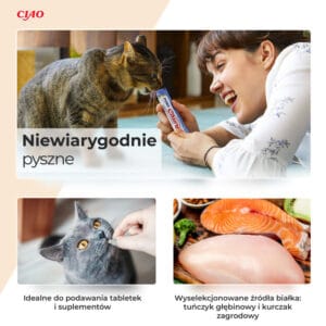 INABA CAT Churu Mix mit Thunfisch 40x14g – Bild 2