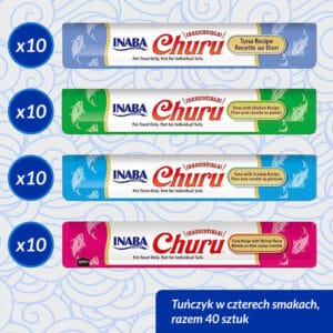 INABA CAT Churu Mix mit Thunfisch 40x14g – Bild 5