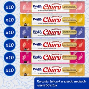 INABA CAT Churu Mix mit Thunfisch 60x14g – Bild 5