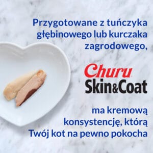 INABA CAT Churu Skin and Coat Thunfisch Muschel 4x14g – Bild 6