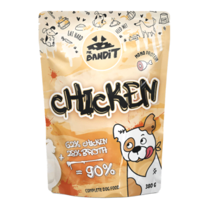 Mr. Bandit Chicken 380g Monoprotein mit Huhn für ausgewachsene Hunde