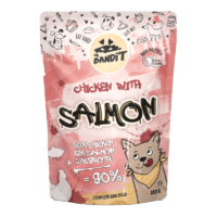Mr. Bandit Chicken Salmon 180g Duoprotein mit Huhn und Lachs für ausgewachsene Hunde