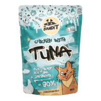 Mr. Bandit Chicken Tuna 180g Duoprotein mit Huhn und Thunfisch für ausgewachsene Hunde